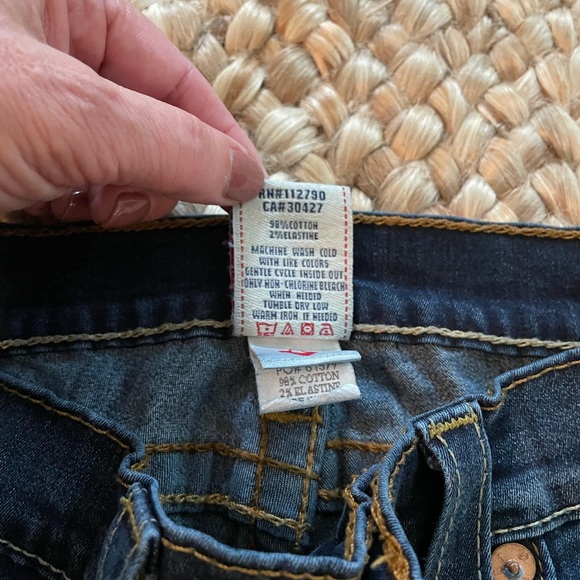True Religion Casey Skinny Jeans Size 26W x 29.5L - Picture 14 of 14